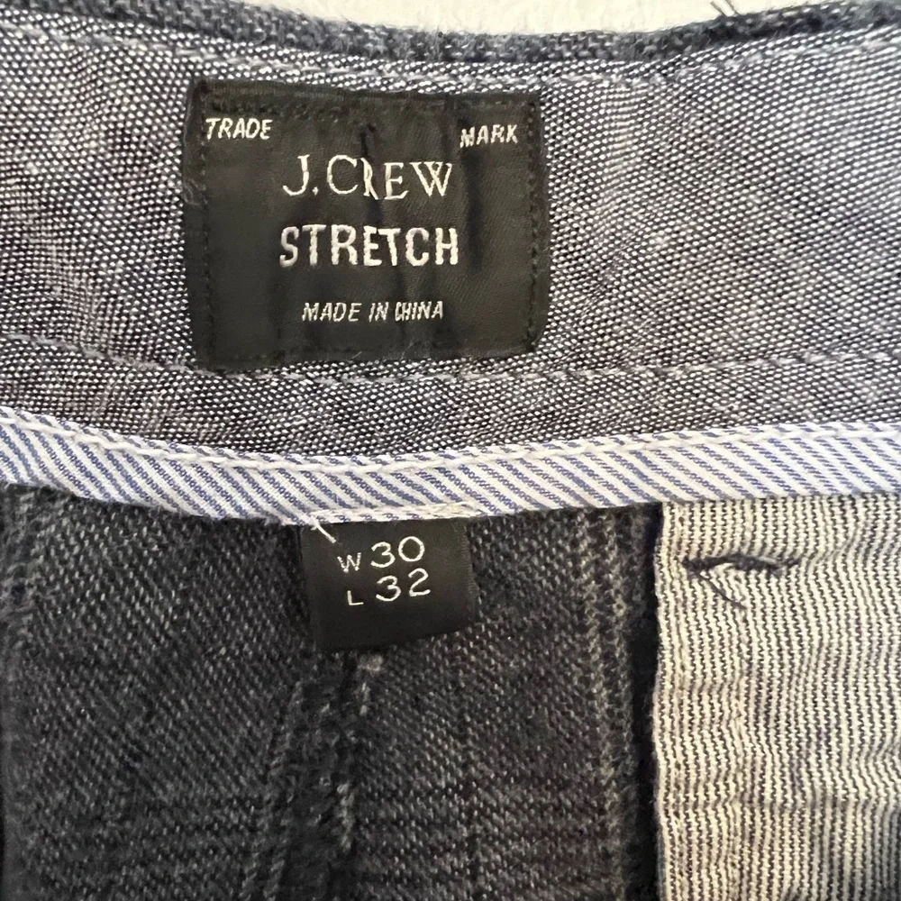 J.Crew‎ stretch 484 Slim-fit brushed twill pants Size 30/32